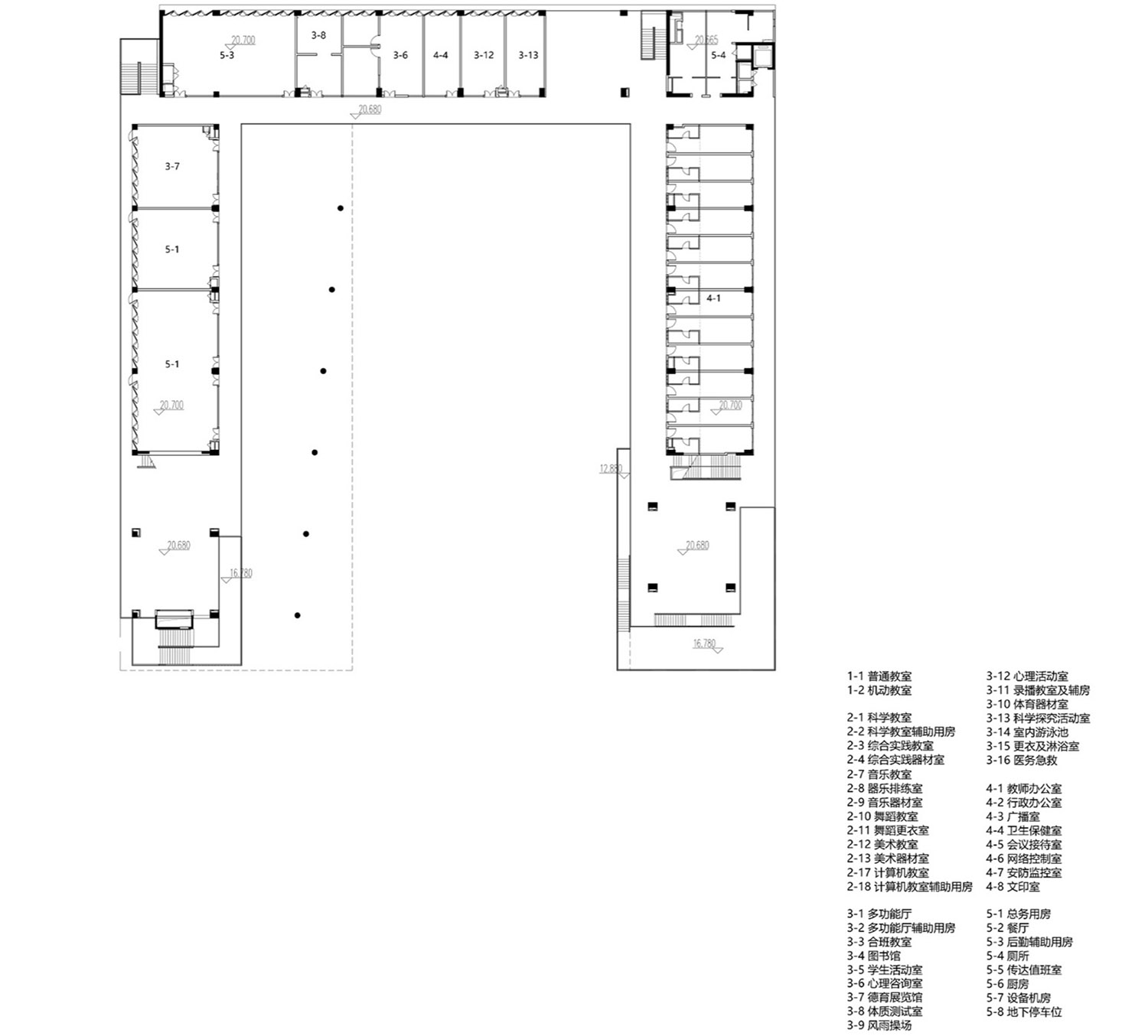 深圳福田绿洲小学丨中国深圳丨悉地国际东西影工作室-136