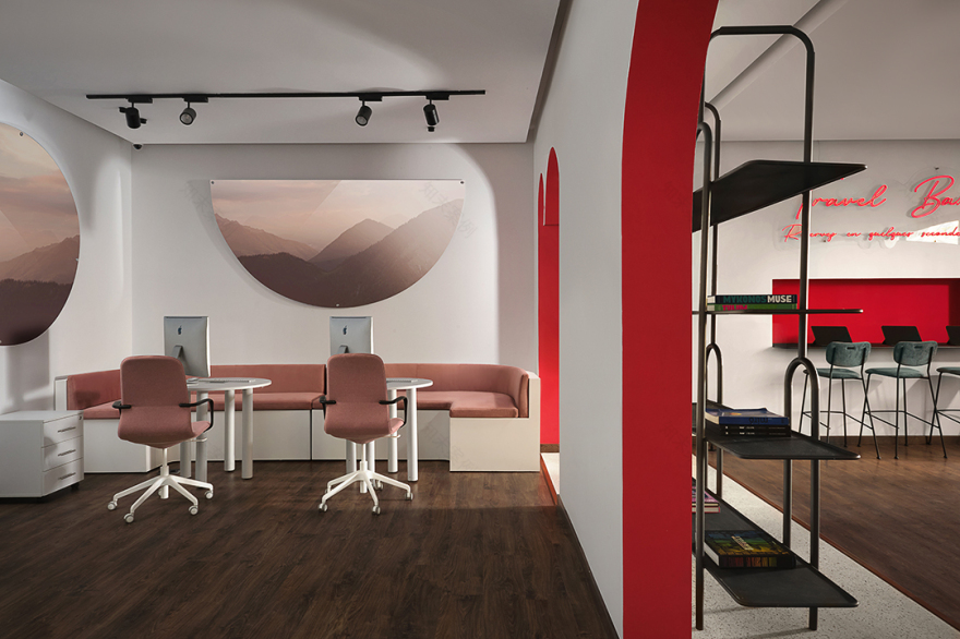 卡萨布兰卡独特弧形旅行商店丨摩洛哥卡萨布兰卡丨CAYS Studio-16