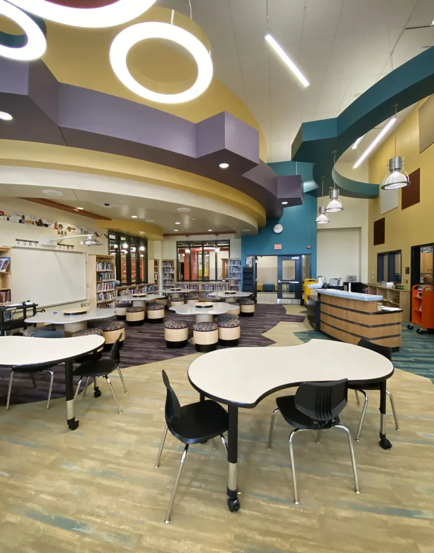 希尔维尤小学丨美国宾夕法尼亚丨DRAW Collective-21