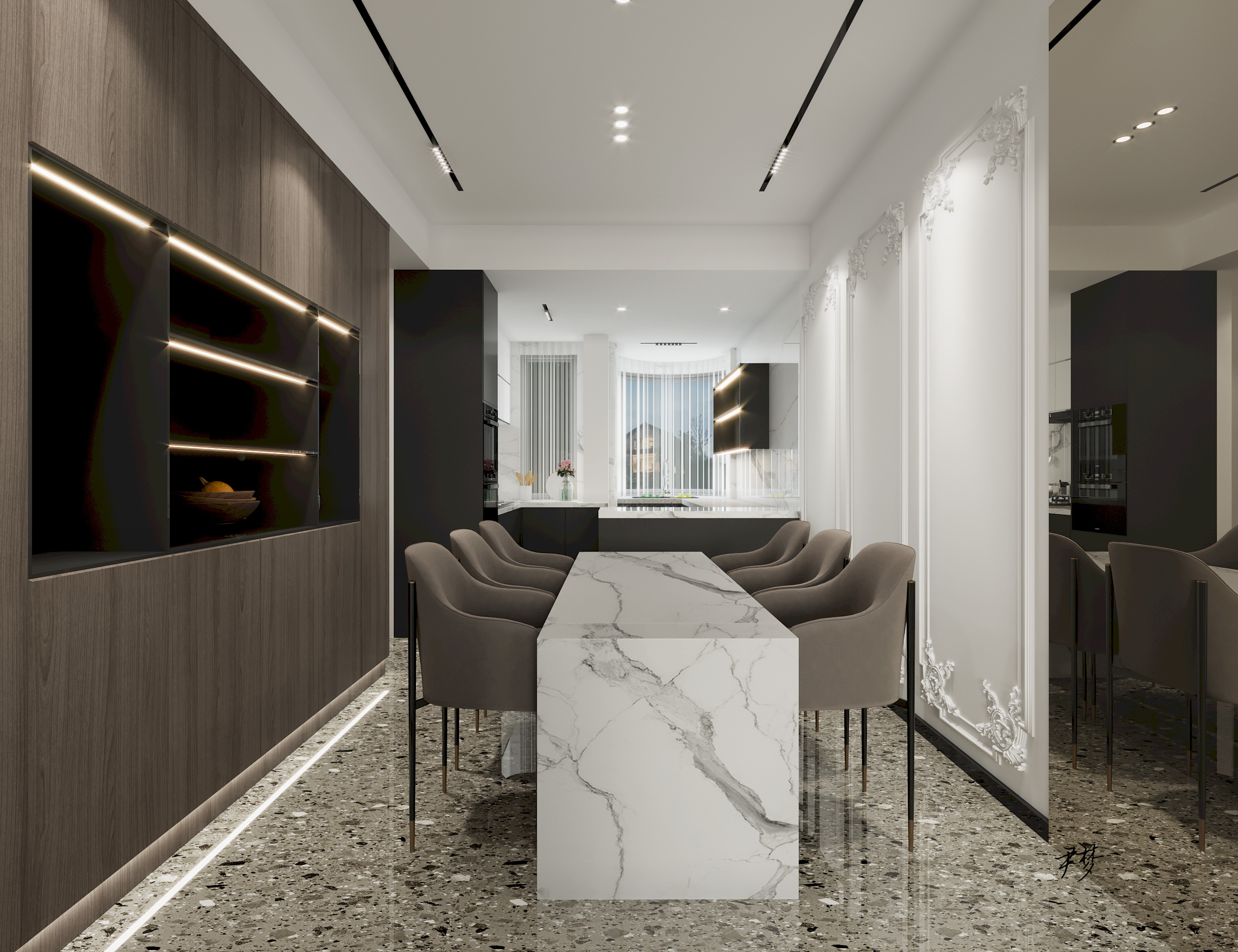 现代低调内涵空间设计-4