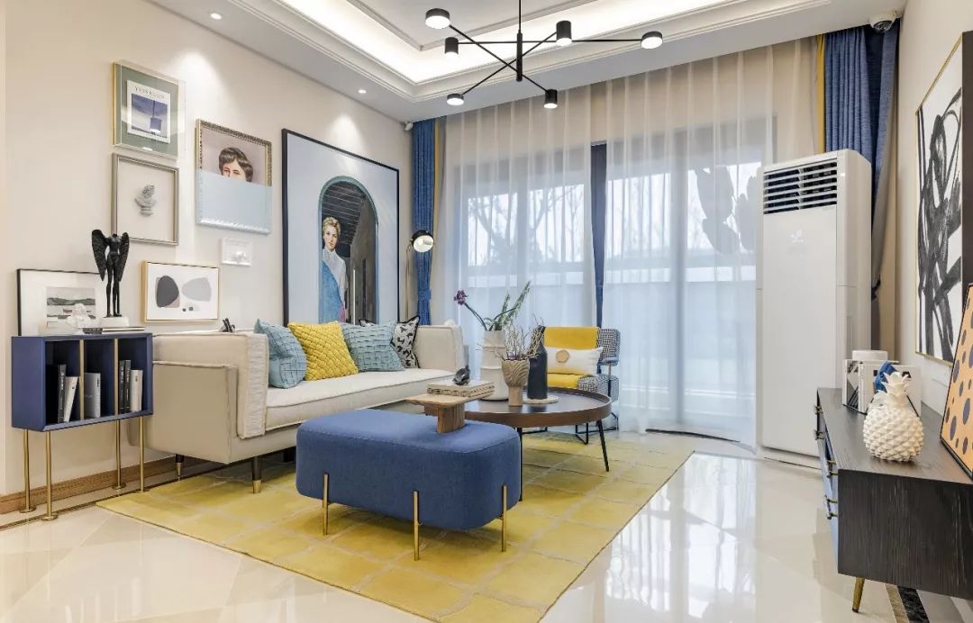 温婉北欧风，维米尔配色打造艺术之家-41