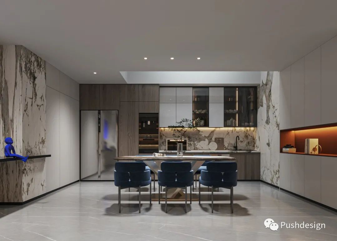 现代别墅 · 艺术共鸣与实用美学的完美结合丨DANIEL ZHAO|赵丹-41