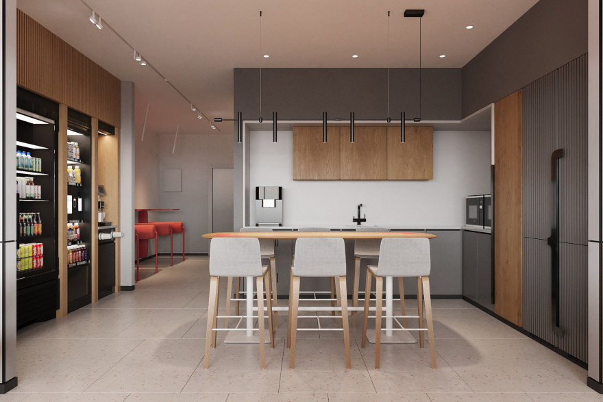 IT 公司多功能办公空间设计项目丨俄罗斯圣彼得堡丨Архитектурное бюро ZARYA-57