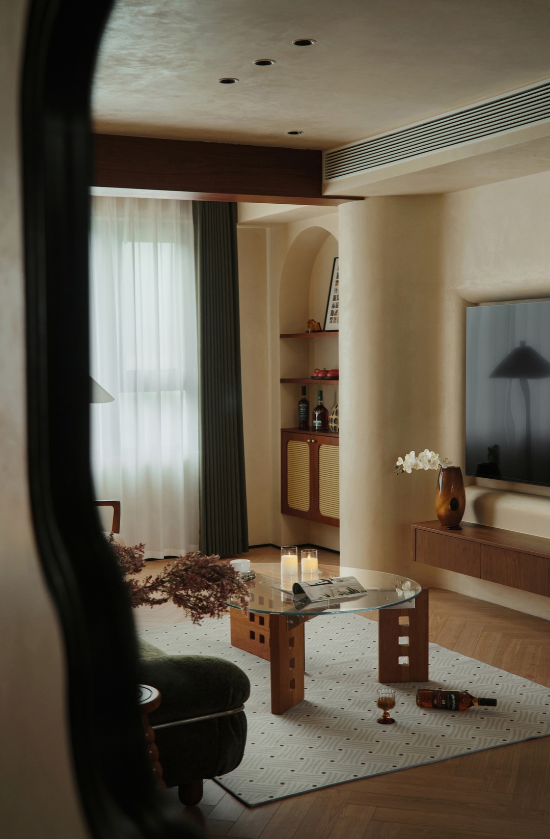 时光褶皱里的家:复古与现代的共生美学丨纵禾空间设计-17