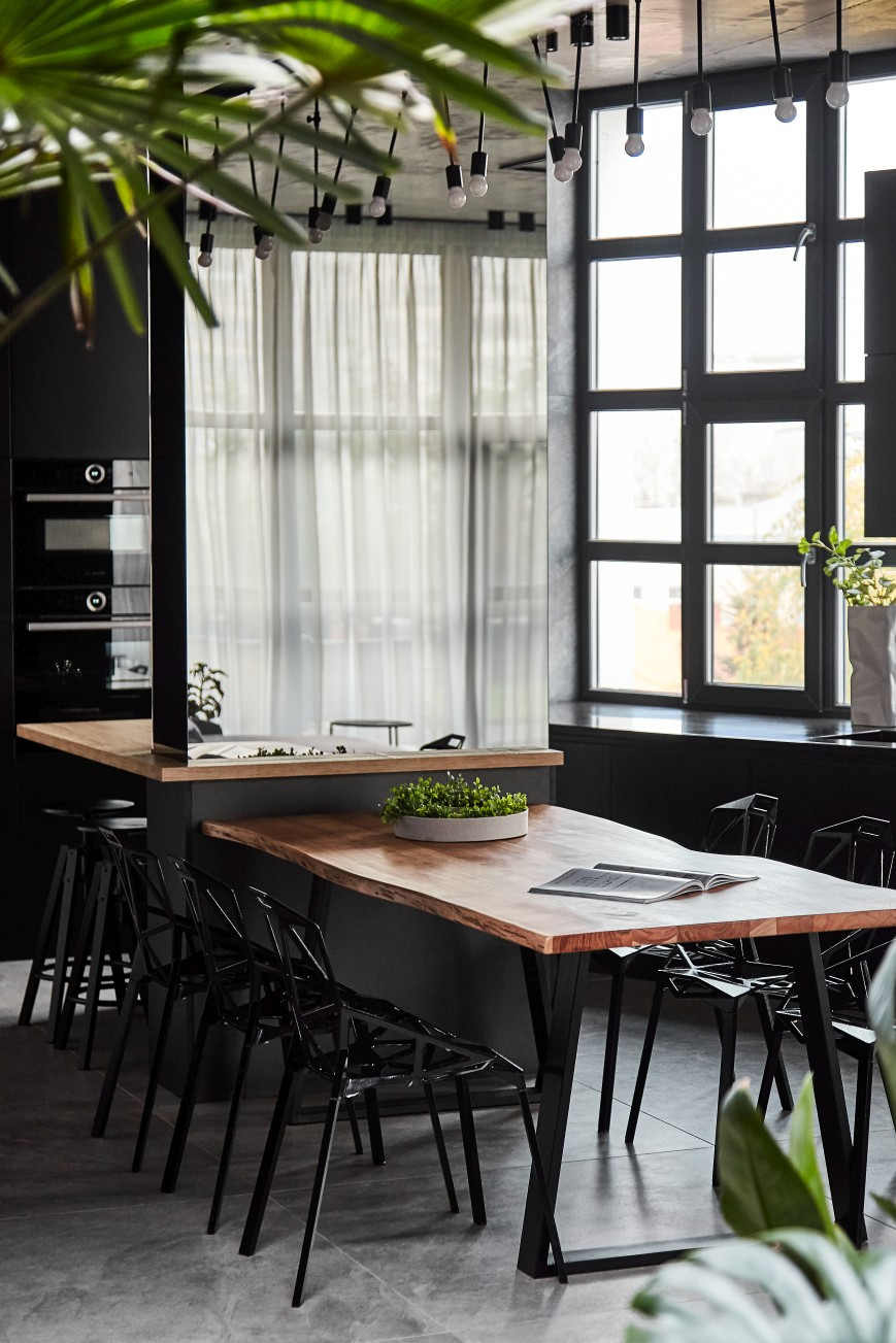 罗马尼亚顶层公寓工业风格设计案例-44