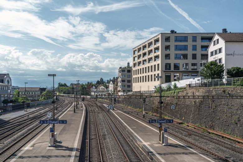 塔尔维尔中央广场丨瑞士丨Fischer Architekten AG-0