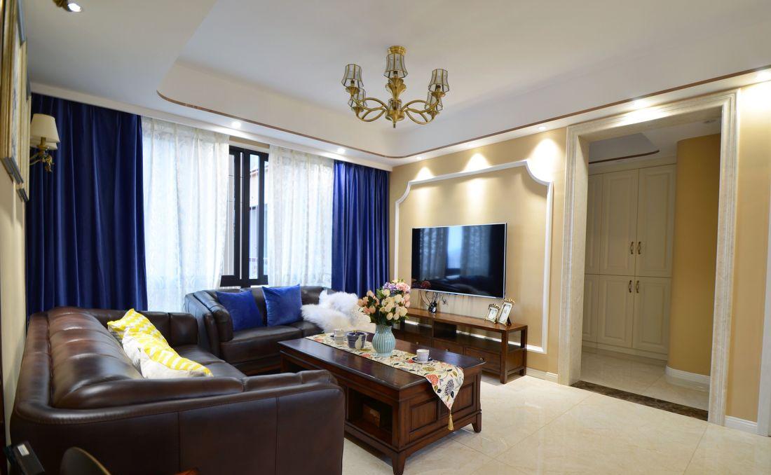 简美风三居室-2