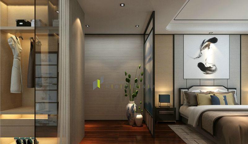 济南开元府284平新中式风格装修设计-8