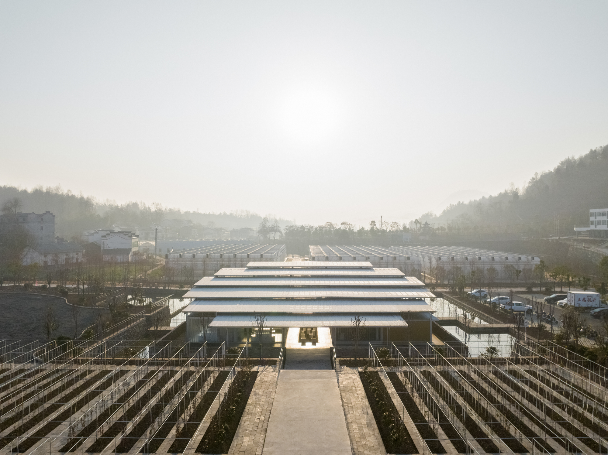 五福龙井农产品展览中心丨中国湖北丨Describing Architecture Studio-10