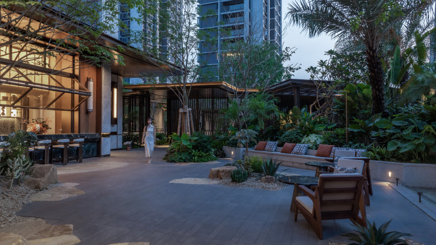 绿城滨江·潮闻东方丨中国江门丨广亩景观-64