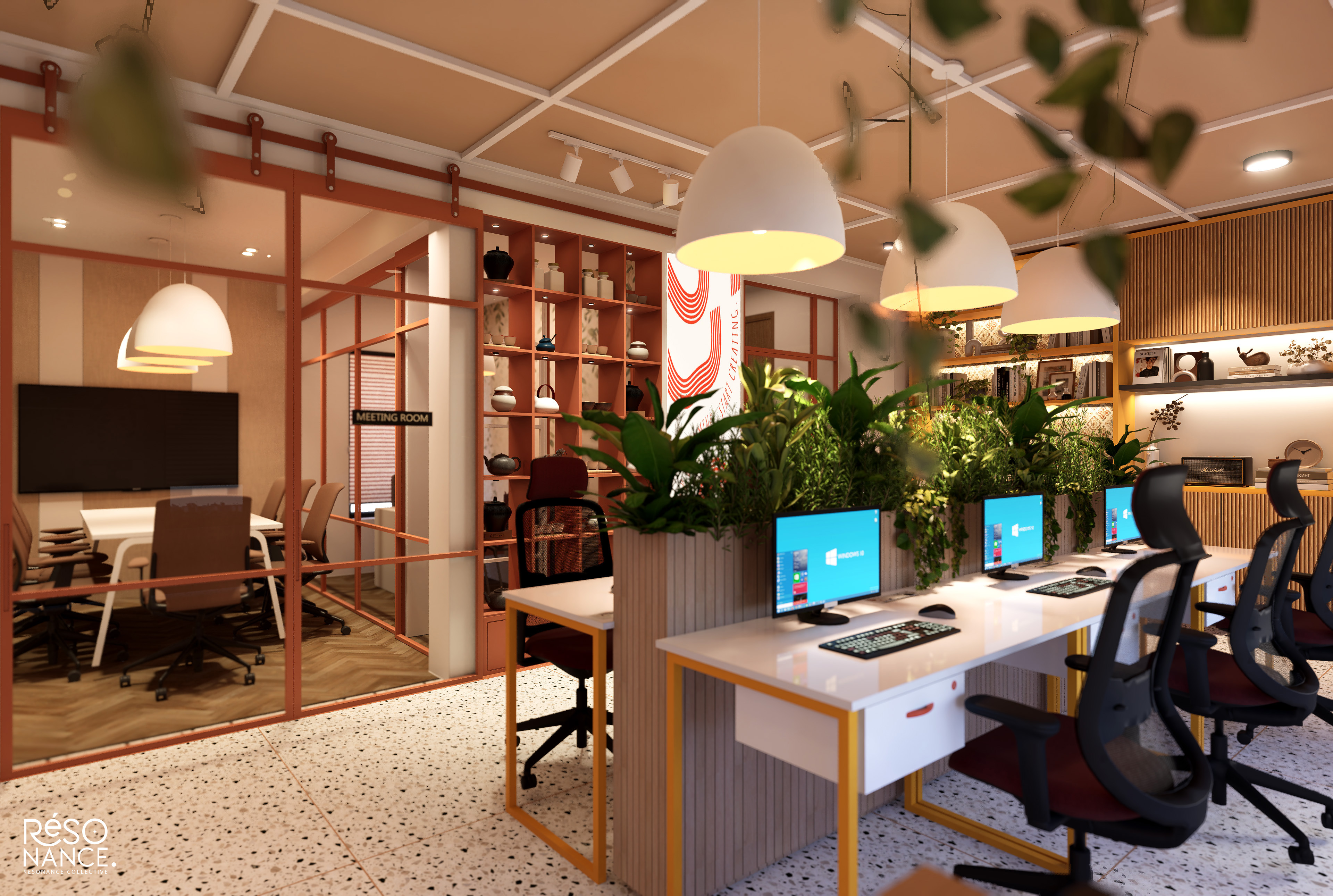 Teavalley Globe - Office Interior-0