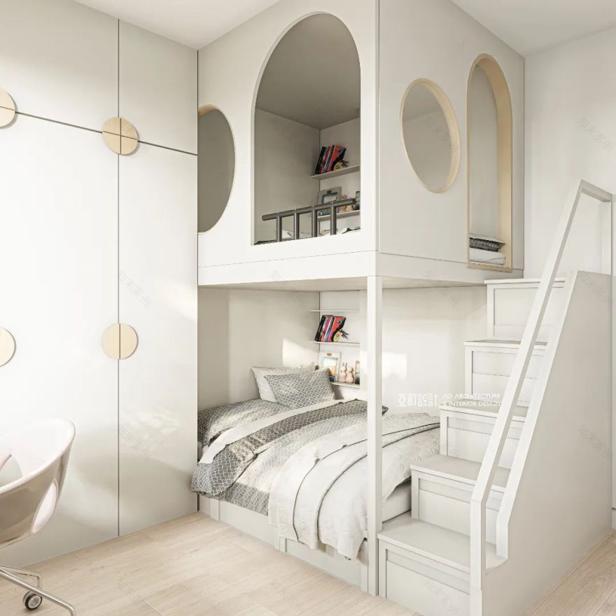 九峰小区舒适自由家居空间设计丨亚町设计-49