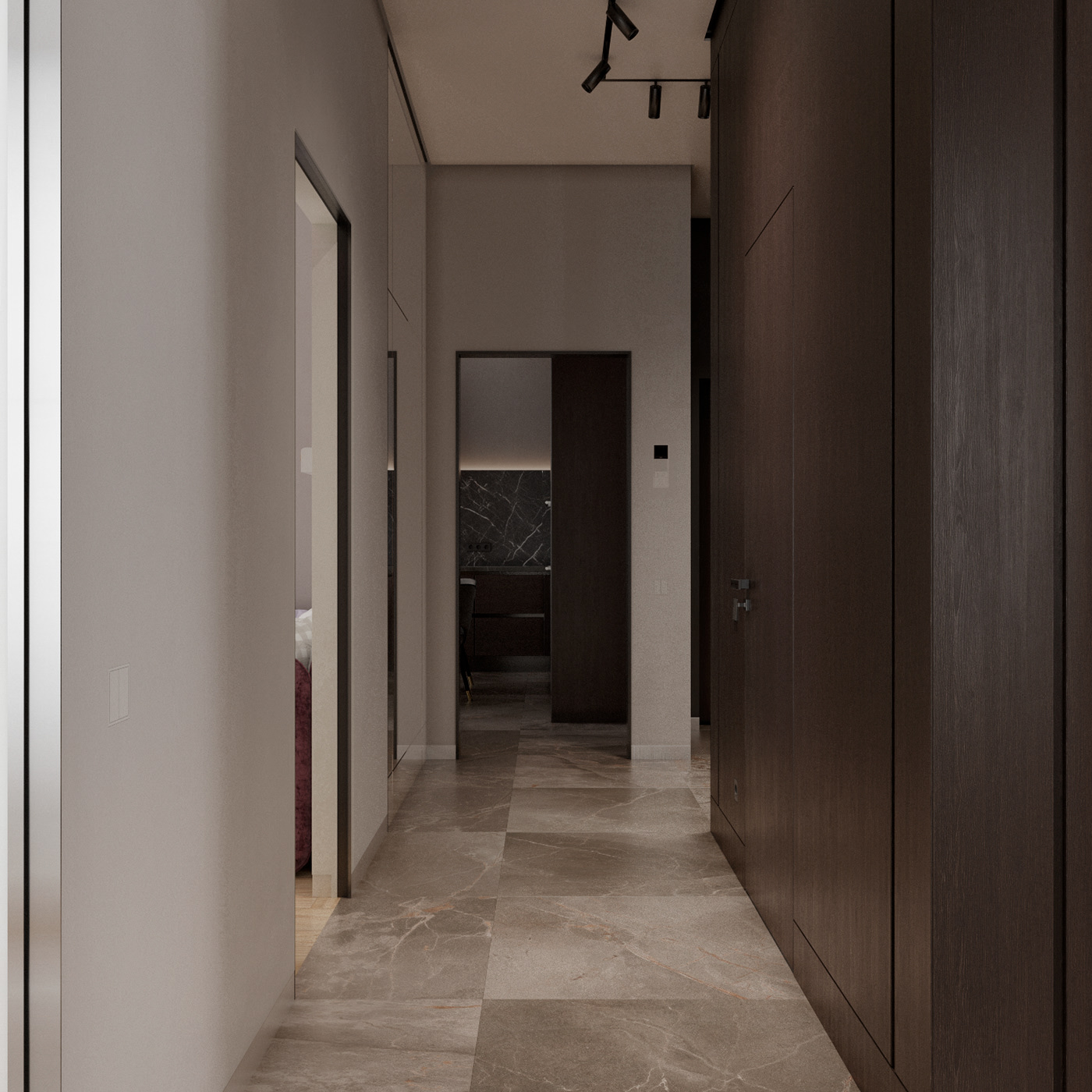 莫斯科100㎡住宅设计 永恒的经典！-1