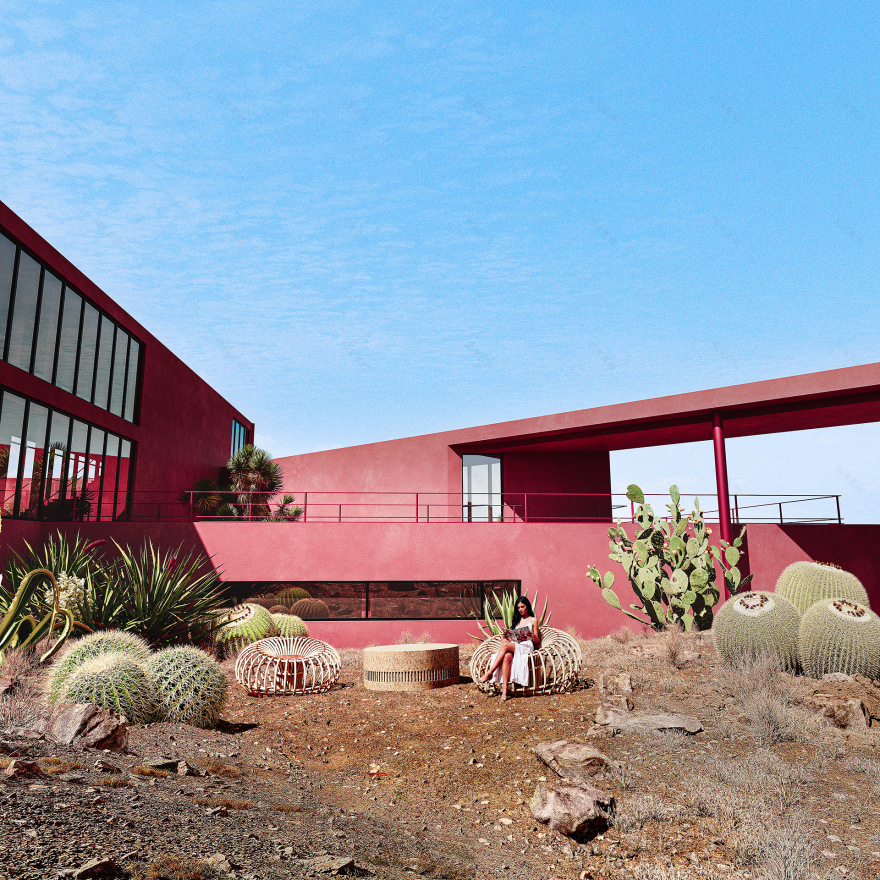 Casa Roja 别墅景观-4