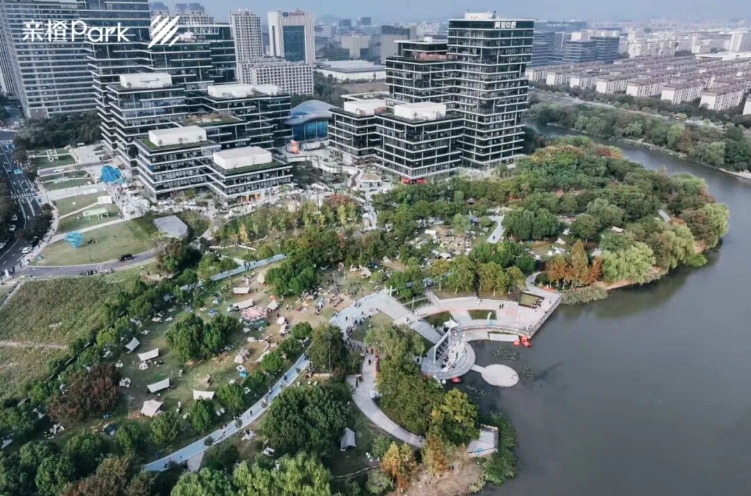 杭州未科阿里中心,亲橙park丨中国杭州丨阿普贝思,J&A杰恩设计,GMP等-77