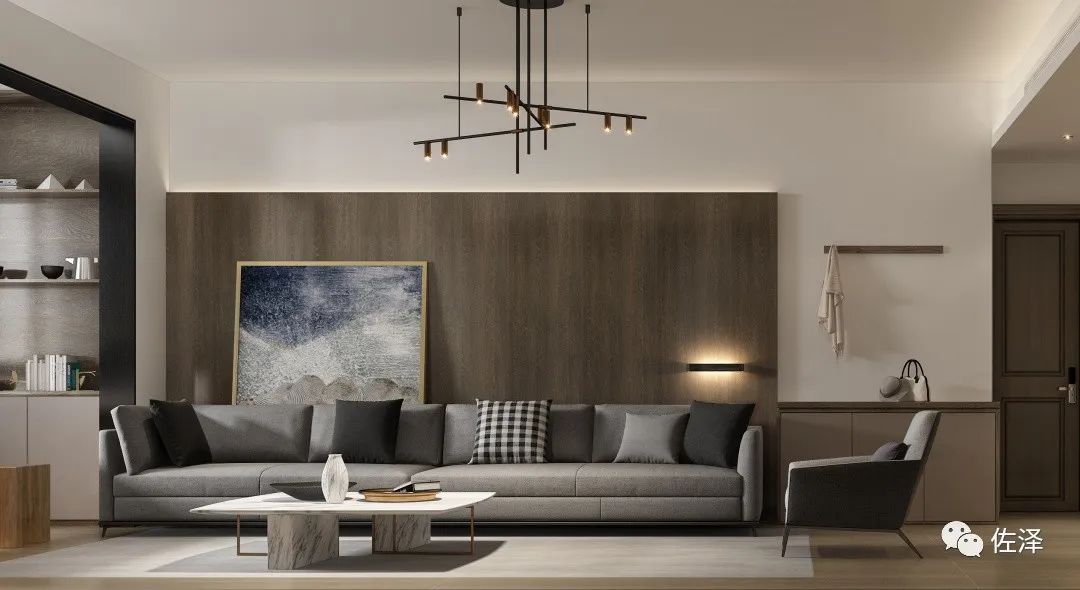 香开长龙现代家居，自由与高级灰的完美融合-82