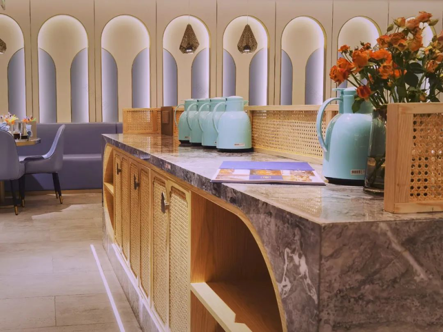 回韵蓝调 · 品回味清真西北菜餐厅设计丨中国杭州丨杭州象内文化创意有限公司-13