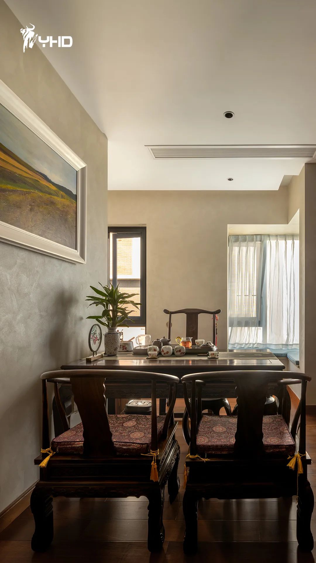 新中式海景大宅丨艺鸿实景-44