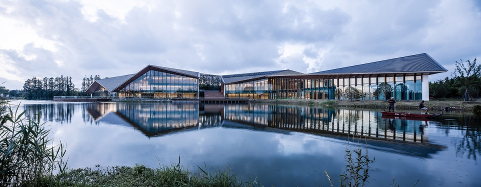 上海长兴岛郊野公园游客中心——自然与人文的和谐共生-33