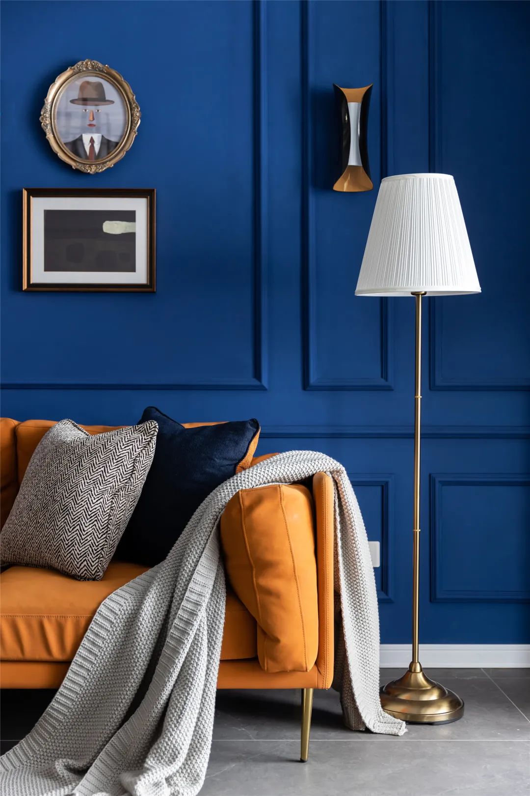 奇幻之家 | 蓝橙激情碰撞的梦幻空间-10