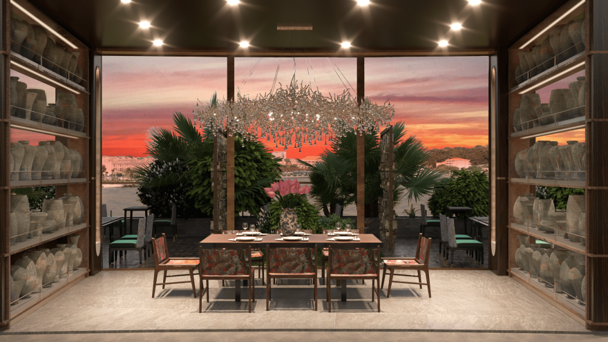 边和绿色度假村·餐厅-22