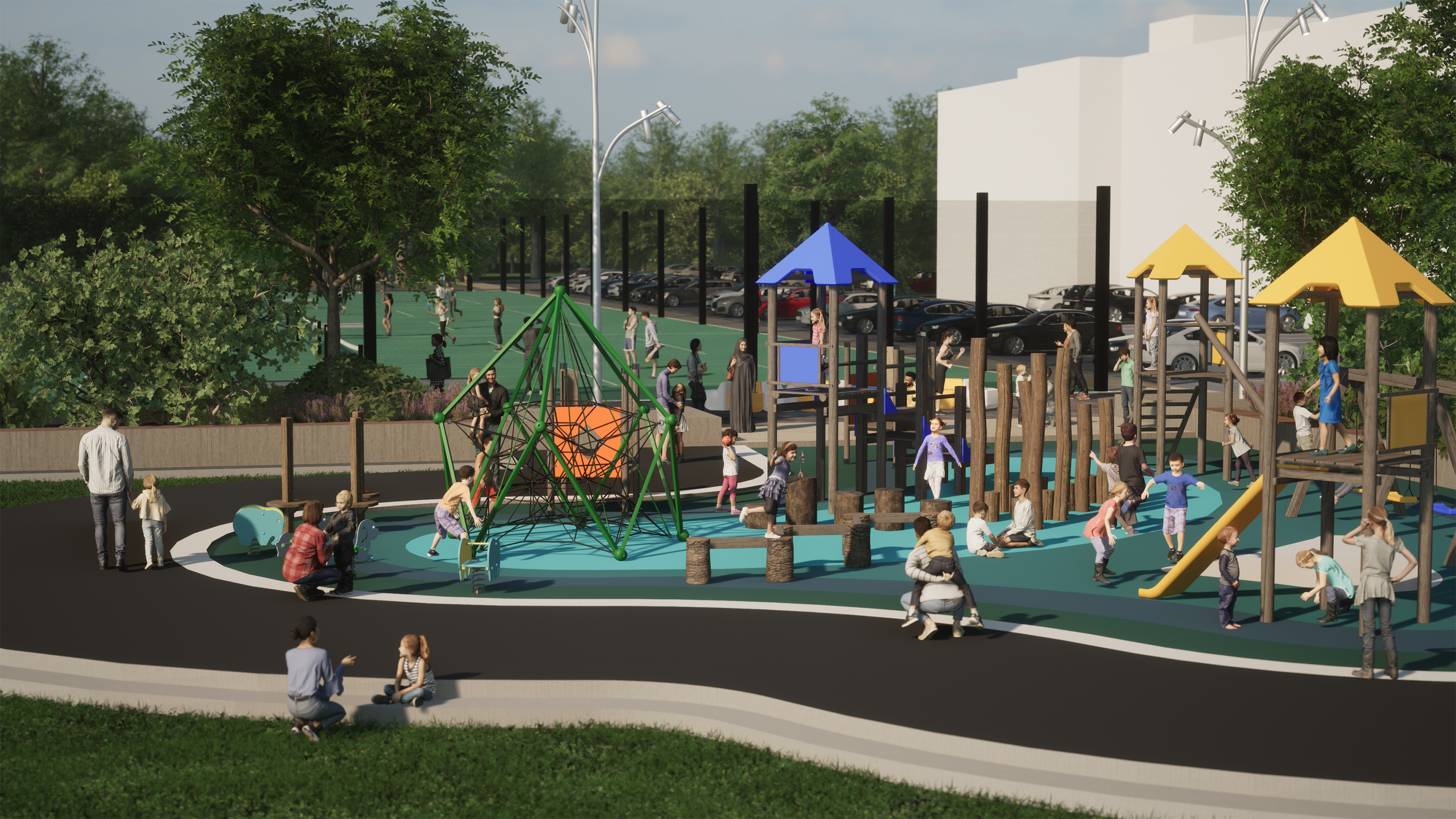 苏塞滨水廊道提案丨加拿大渥太华-15