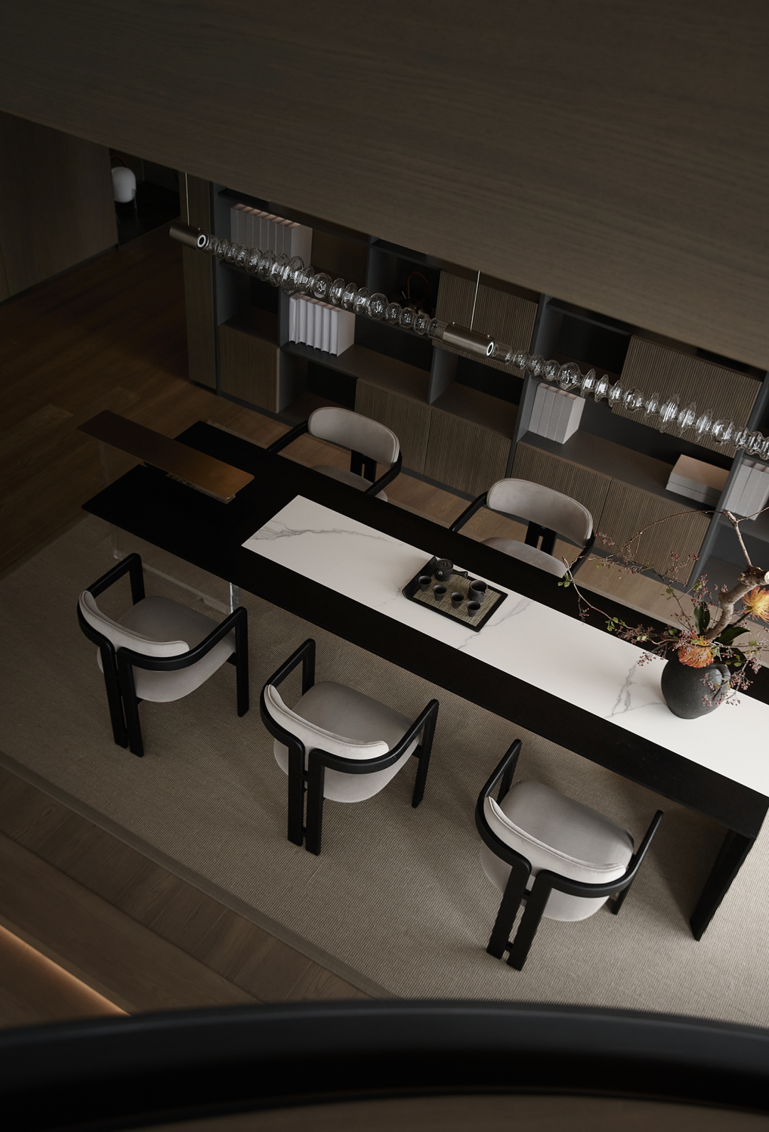 奢悦总部展厅丨中国台州丨李一设计师事务所-57