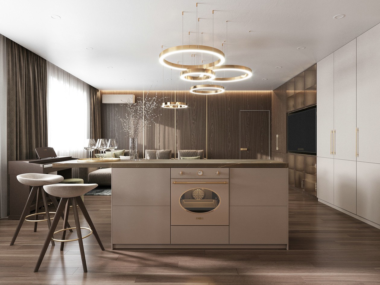 米色系公寓设计 感受柔和色调带来的美感-4