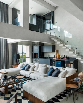 巴西双层公寓丨Schuchovski Arquitetura