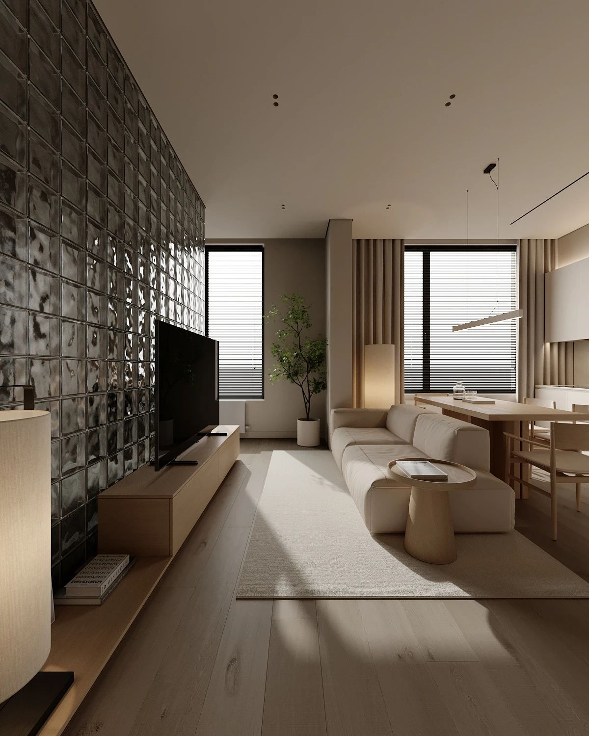 原木系奶油风空间设计丨哈萨克斯坦阿拉木图丨Ursa Studio-5