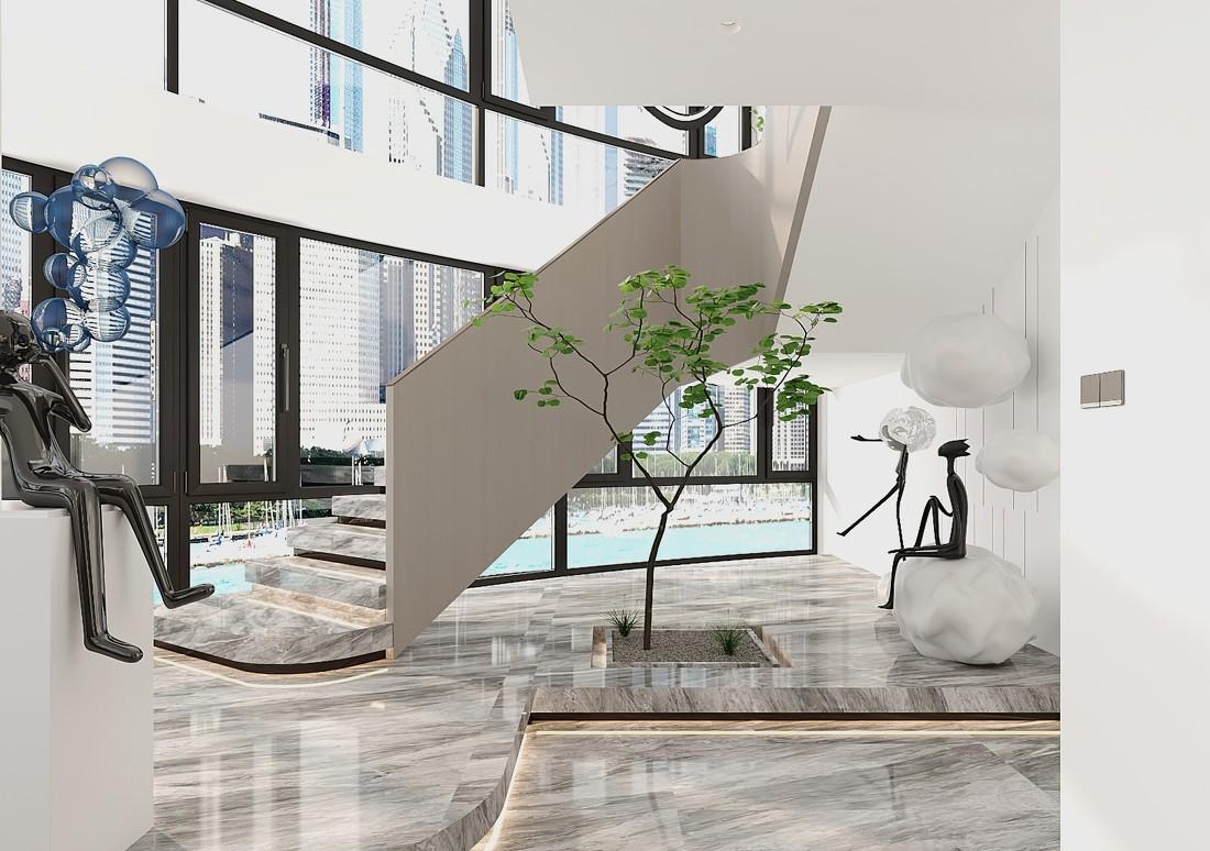 
【复式住宅】台州市复式现代风格 -4