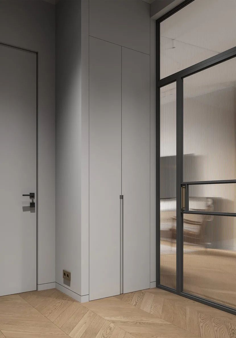 莫斯科 106㎡现代简约家居，融入苏联构成主义风格-30