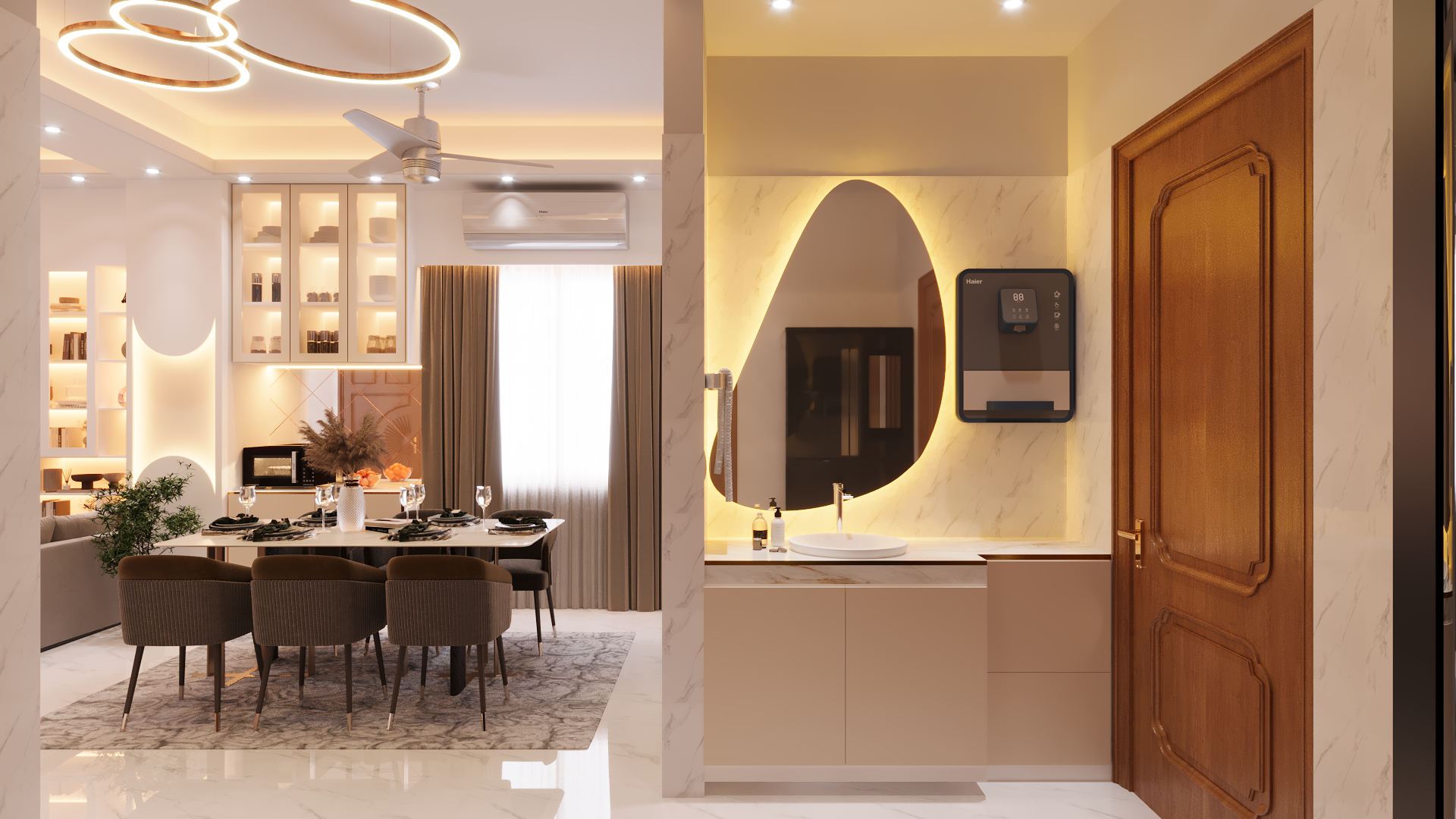 Drawing Dining & kitchen-4