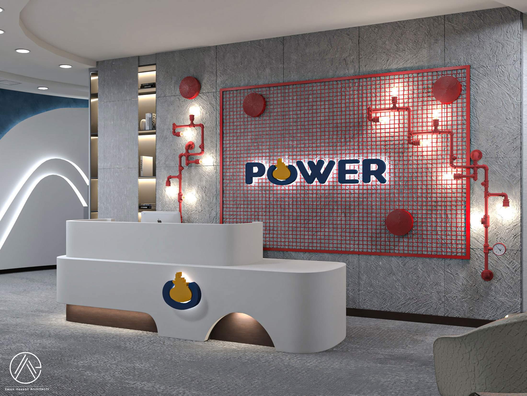 Fire extinguishing office in AE-2