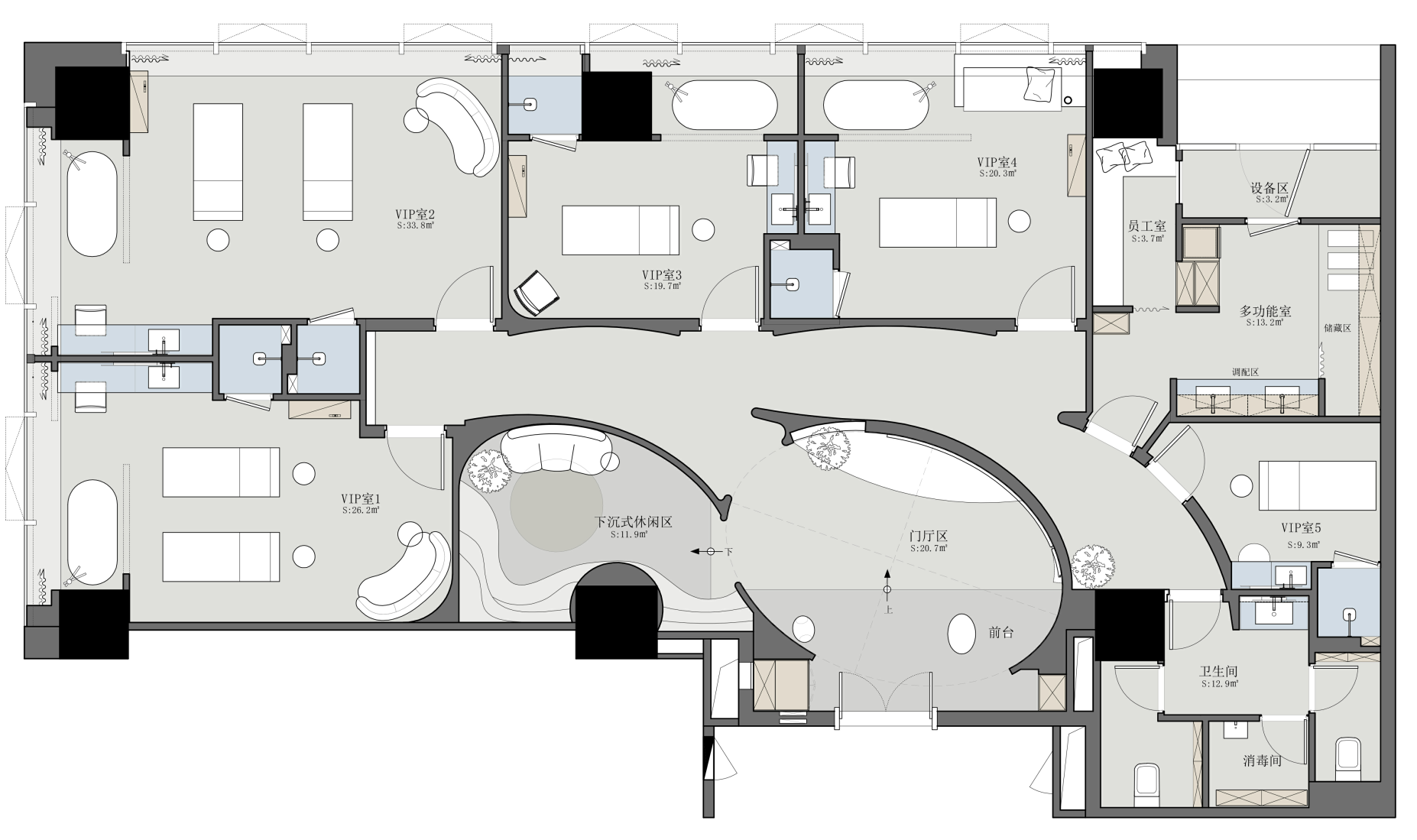 国家·水疗中心丨中国杭州丨尔景空间设计-10