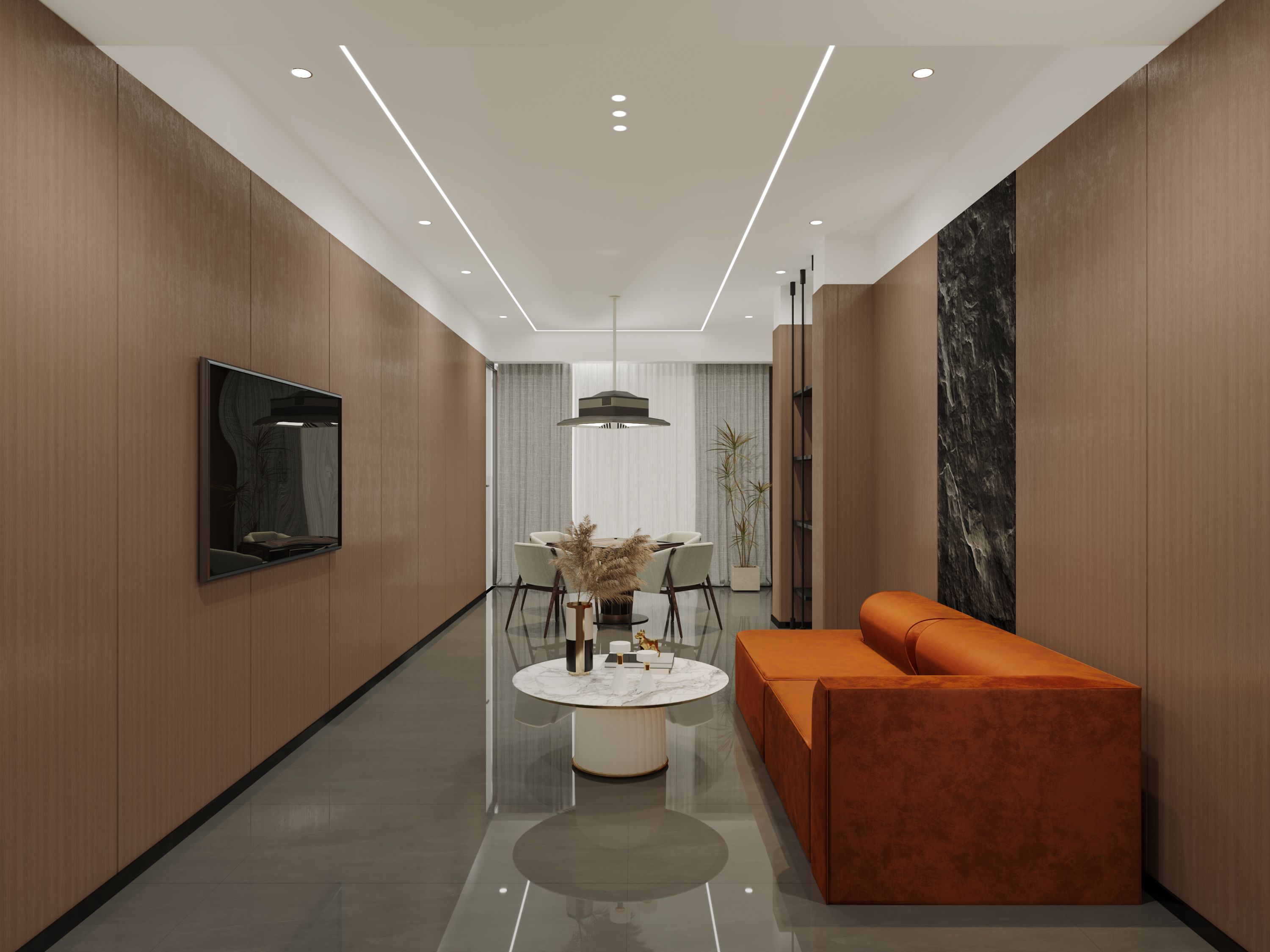 麻将馆丨效果案例表现方案-3