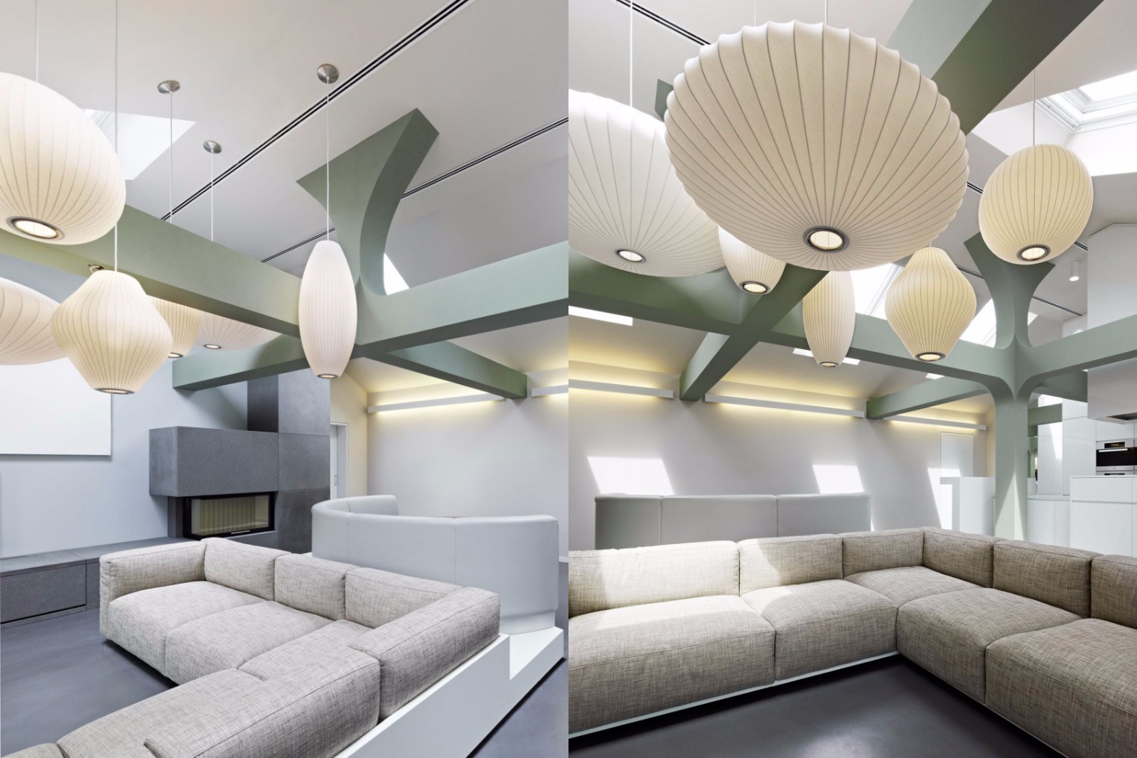 Ippolito Fleitz Group 阁楼设计：梁与柱子的乐趣-0