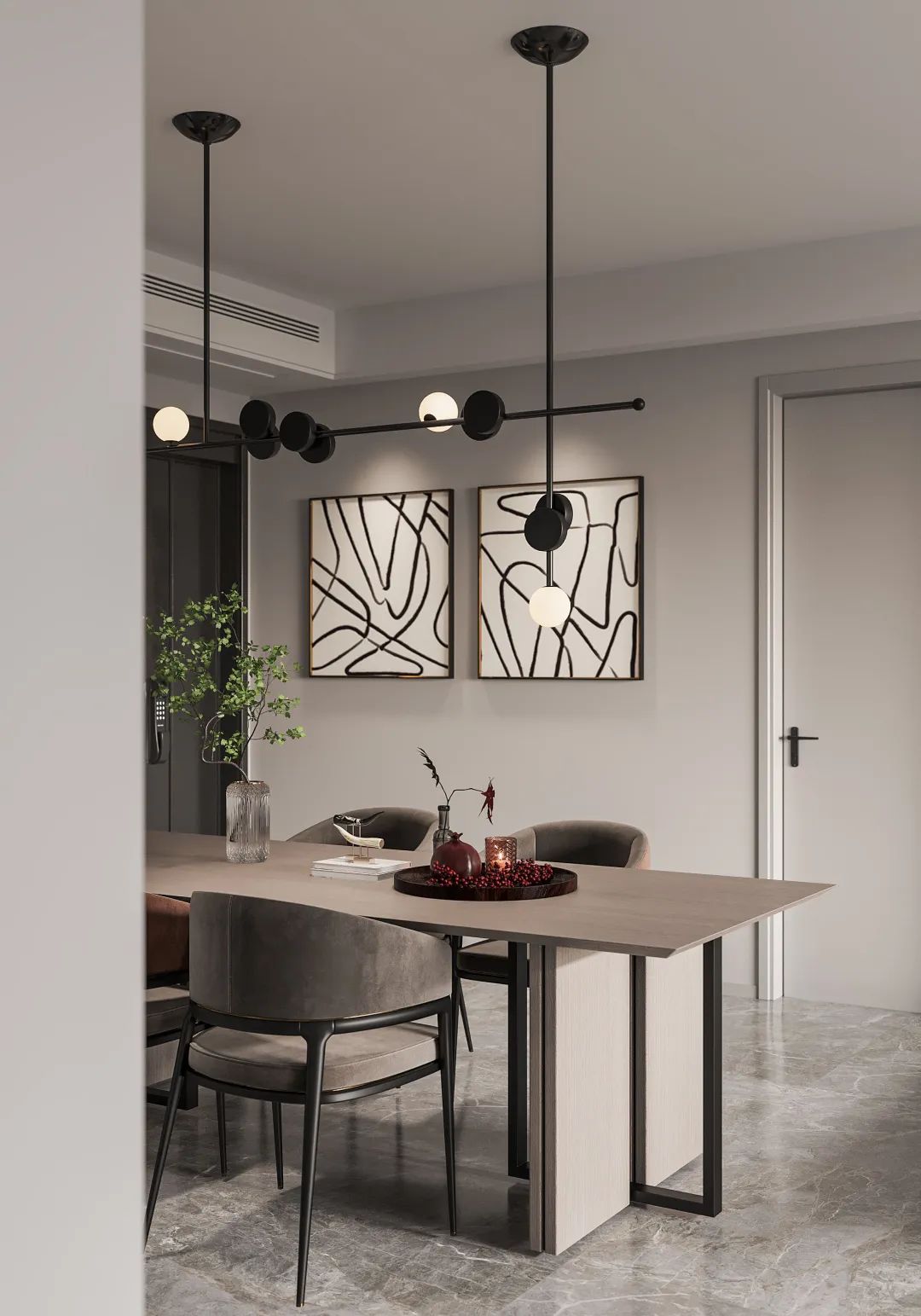 现代简约婚房丨中国连云港丨孙涛-14