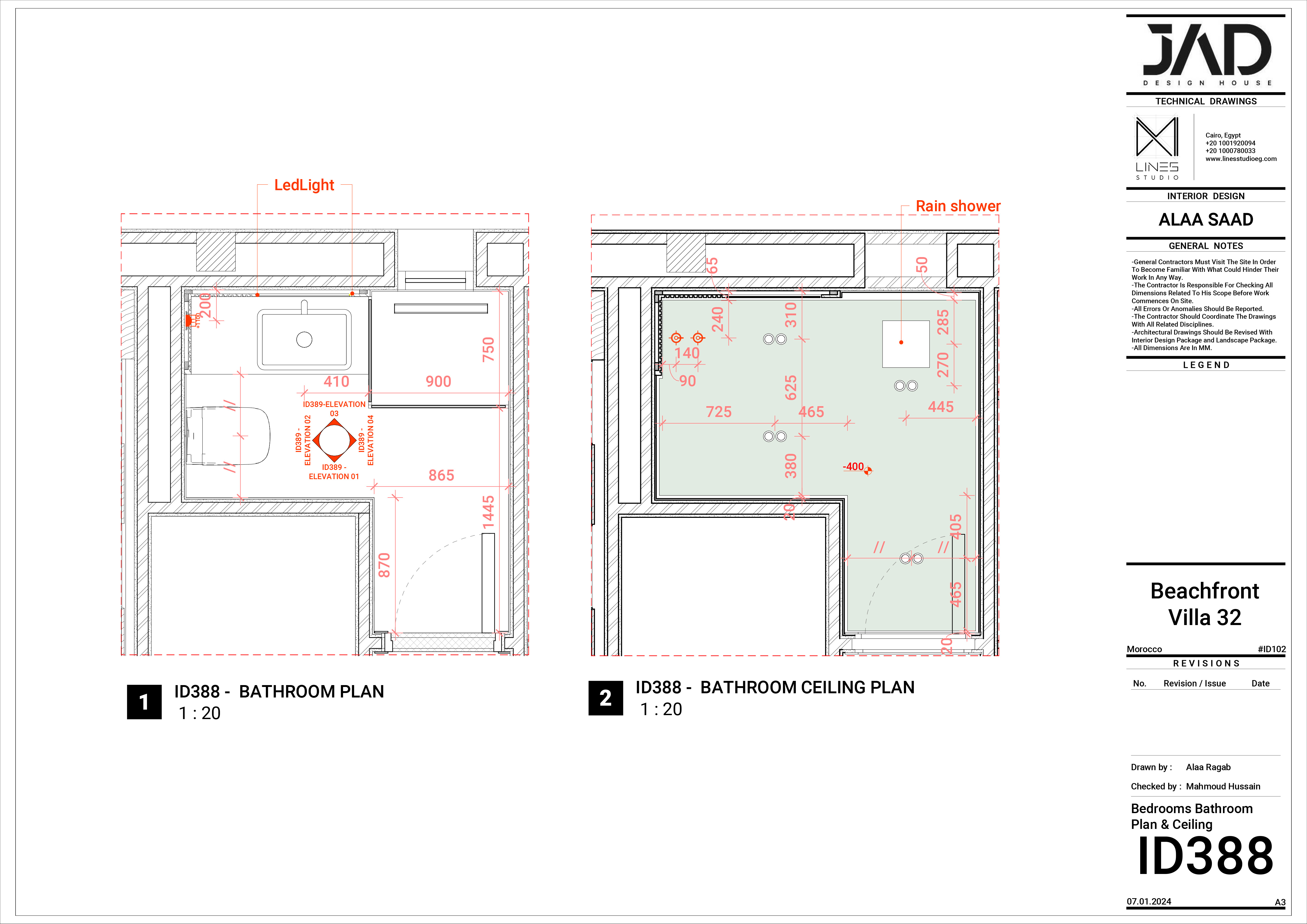 摩洛哥海滨别墅 B32 室内设计丨LINES Studio-22