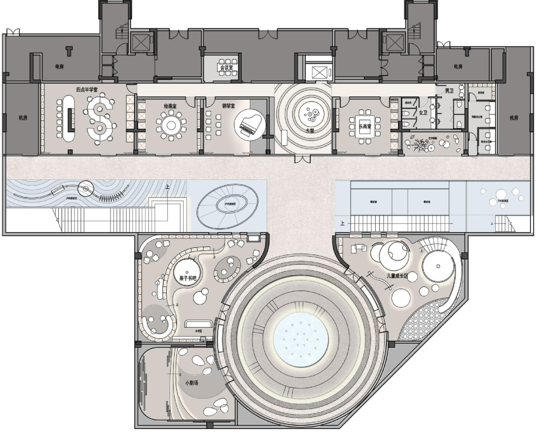 水帘洞启示录 | 佛山亲子会所设计解析-58