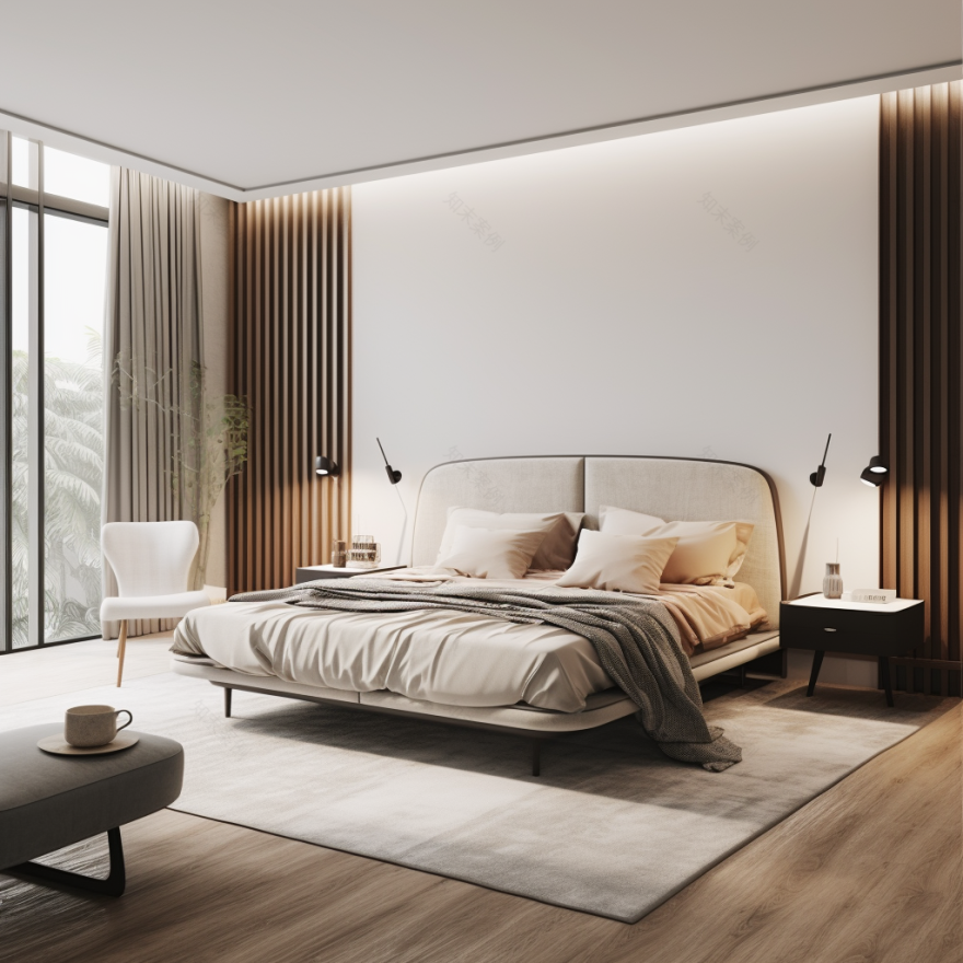 阳光洒进卧室-8