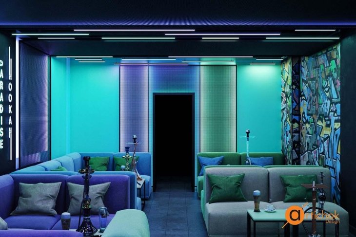 Paradise Hookah水烟吧丨乌克兰切尔尼戈夫-28