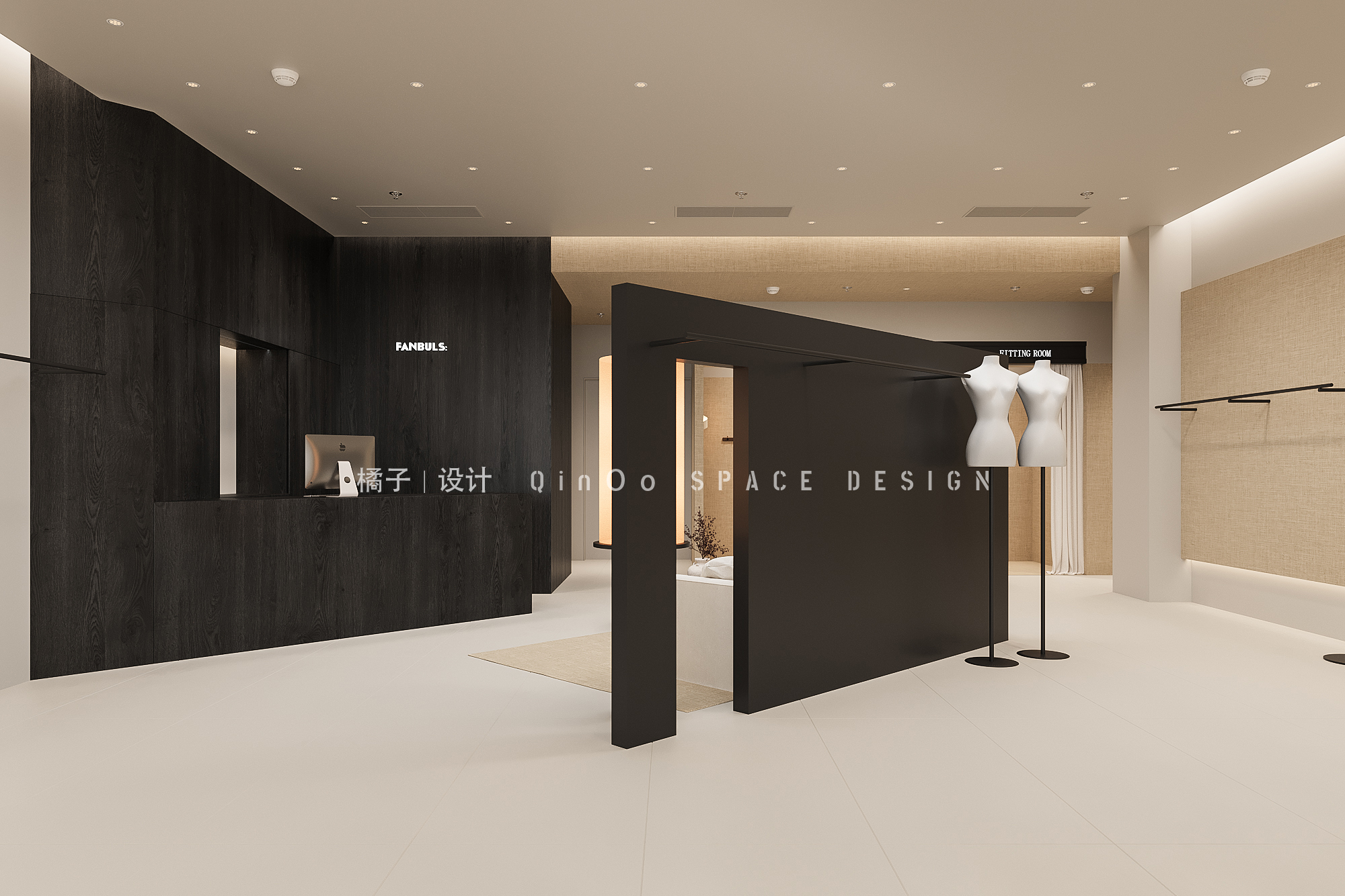 成都极简侘寂感 · 品质韩系服装商场店丨中国成都-5