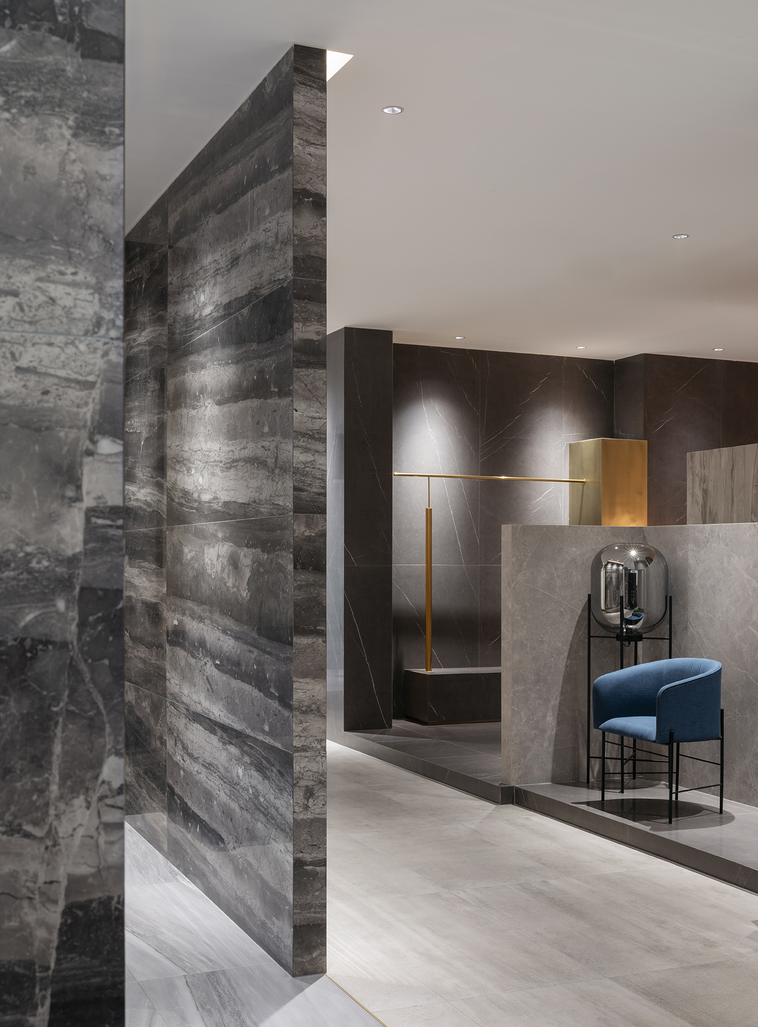 陶瓷瓷砖概念展示店的园林空间设计-27