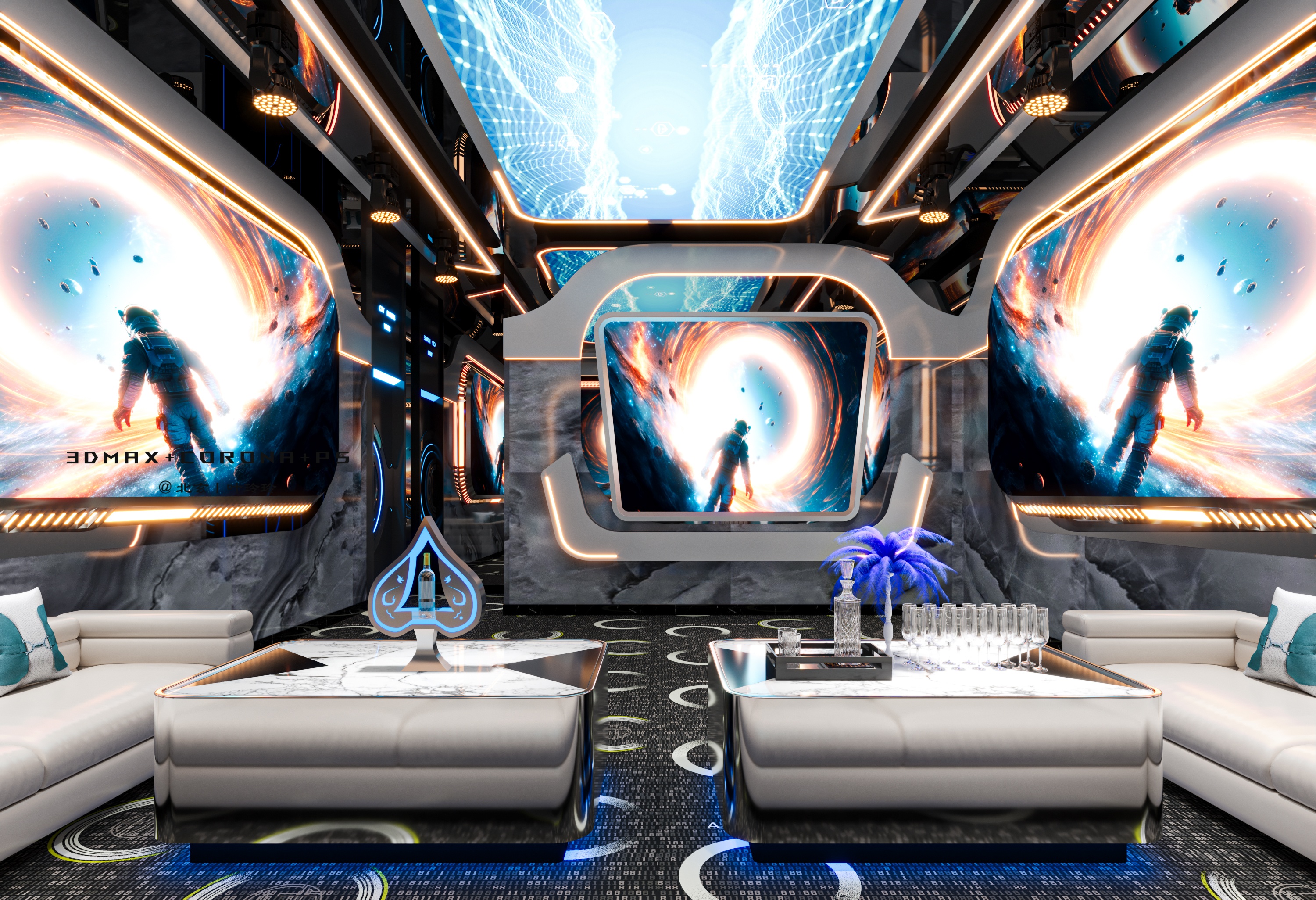 KTV（--PARTY K）丨体验声学与美学的极致魅力-13