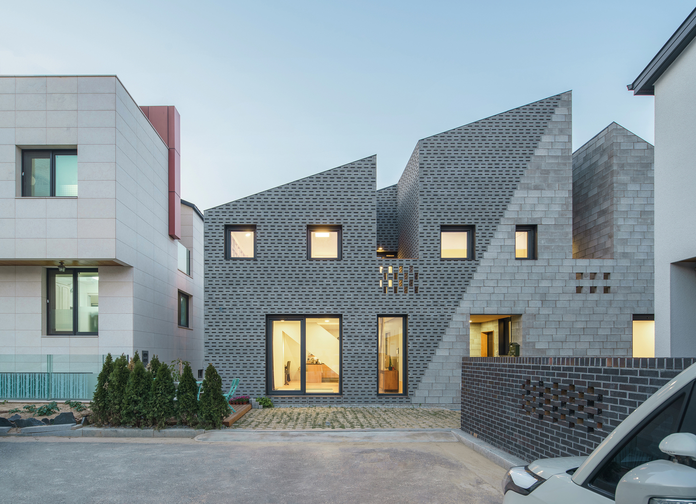 矛盾中的和谐 · 韩国砖石住宅-45