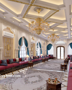 Anastasiya Gushchina丨会所丨Arabic Majlis (Guest Hall )