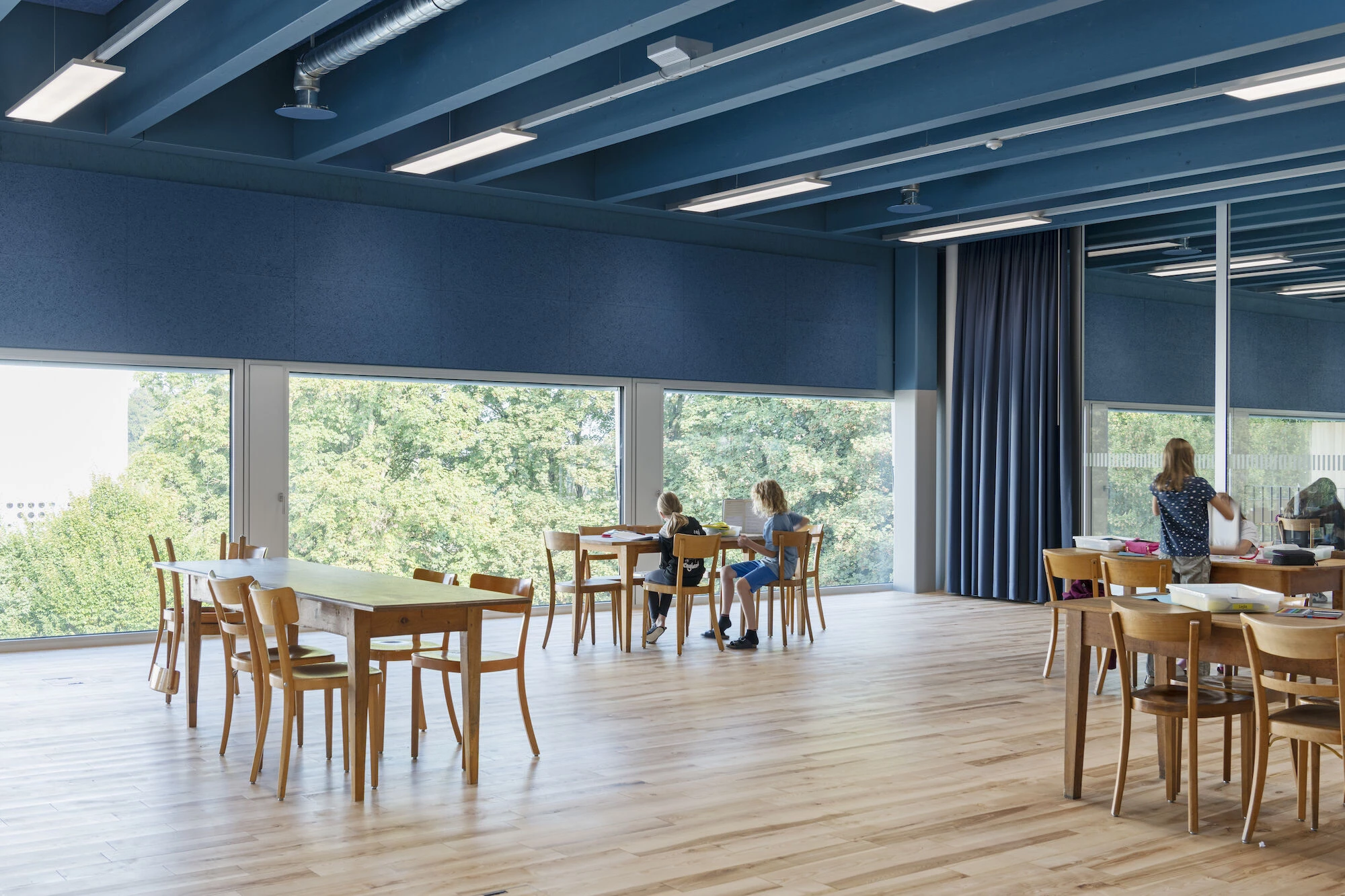 Hellwies 学校改造与扩建丨瑞士丨weberbrunner architekten-48