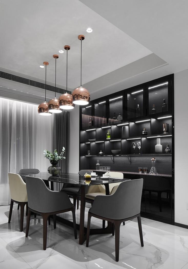 暗黑绅士风,尚舍全案设计展现意式精致生活-12