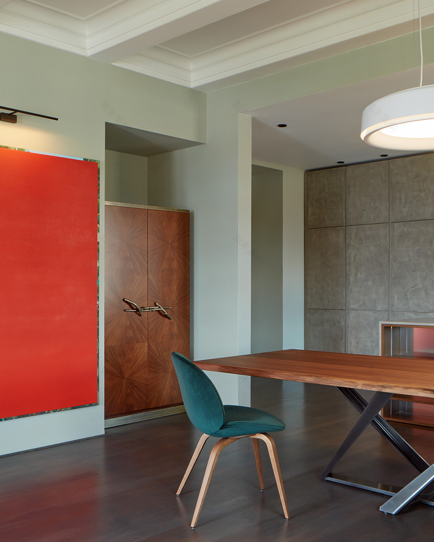 布拉格复古风格公寓,英伦雅致混搭艺术气息-5